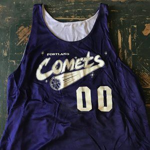 Portland Comets reversible basketball jersey